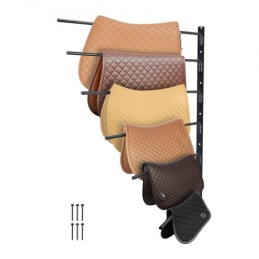 Wall Mounted Saddle Rack Six Tiers English & Western Horse Saddle Stand