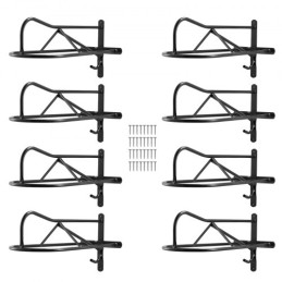 Wall Mount Saddle Rack with Pad Bar 8 Packs Horse Saddle Rack Stand