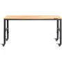 Arbejdsbænk justerbar højde, 122 cm W x 61 cm D x 104 cm H