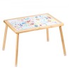Sensory Table for Toddlers Kids Activity Table with Double-Sided Tabletop