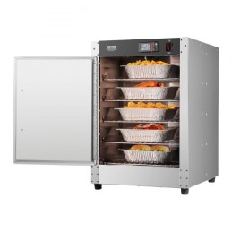 Hot Box Food Warmer 5-Tier Concession Warming Cabinet with Water Tray