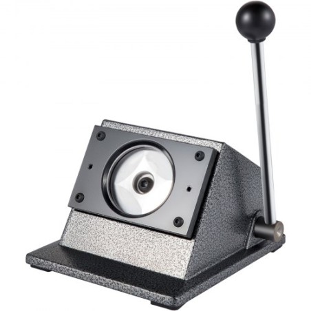 Grafisk punch Die Cutter 3 "/75 mm Round Punch Die Cutter Cast Iron Manual Graphic Punch Press Button Badge Maker 0,05" /1,5 mm