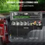 Truck Bed Storage Box, Lockable Lid, Waterproof ABS Wheel Well Tool Box 6.6 Gal/20 L with Password Padlock, Compatible with Dodg