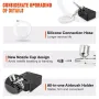 Airbrush Kit, Portable Airbrush Set with Compressor, Airbrushing System Kit with Multi-purpose Dual-action Gravity Feed Airbrush