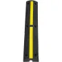 3.28 ft kabelbeskyttelsesrampe, 4 pakke med 1 kanal, 18000