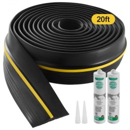 Garage Door Threshold Seal Strip 20 FT Universal Bottom Waterproof PVC