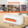 Thermal Label Printer, 4x6 Label Printer, Thermal Label Maker with Automatic Label Recognition, Support Windows/MacOS/Linux, Com