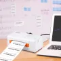 Thermal Label Printer, 4x6 Label Printer, Thermal Label Maker with Automatic Label Recognition, Support Windows/MacOS/Linux, Com