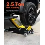 Floor Jack, 2.5 Ton Low Profile Floor Jack, Aluminum And Steel Racing Floor Jack with Dual Pistons Quick Lift Pump, Floor Jack L
