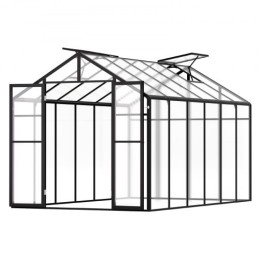 Polycarbonate Greenhouse 8 x 12 Ft Outdoor Walk-in Greenhouse for Garden