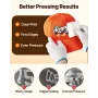 Hat Heat Press, 4-i-1 Cap Heat Press Machine, 6x3inks Clamshell