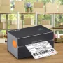 Thermal Label Printer, 300DPI for 4x6 Mailing Packages, Bluetooth & Automatic Label Recognition, Support Windows/MacOS/Linux/Chr
