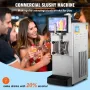 8L / 2,1 Gal Single Bowl Kommerciel Slushy Machine Margarita