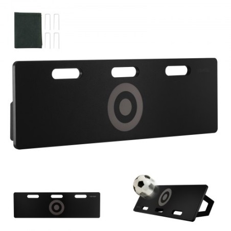 40"X12" Soccer Rebounder Board Portable Soccer Wall with 2 Angles Rebound