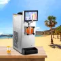 8L / 2.1 Gal Single Bowl Commercial Slushy Machine Margarita Smoothie Frozen Drink