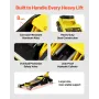 Floor Jack, 3 Ton Low Profile Floor Jack, Aluminum And Steel Racing Floor Jack With Dual Pistons Quick Lift Pump, Floor Jack Lif