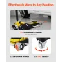 Floor Jack, 3 Ton Low Profile Floor Jack, Aluminum And Steel Racing Floor Jack With Dual Pistons Quick Lift Pump, Floor Jack Lif