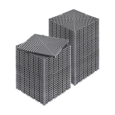 Modular Drainage Mat Interlocking Floor Tile 12â€ x 12â€ Drainage Cushion